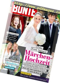 Bunte – 13 Juli 2017