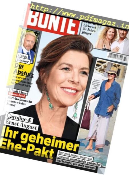 Bunte – 29 Juni 2017 Cover
