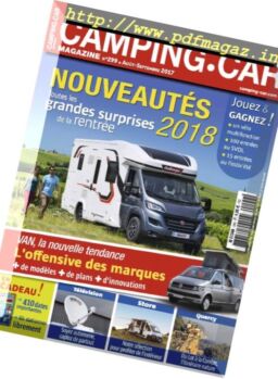 Camping-Car Magazine – Aout-Septembre 2017