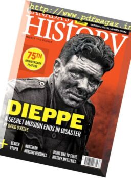 Canada’s History – August-September 2017