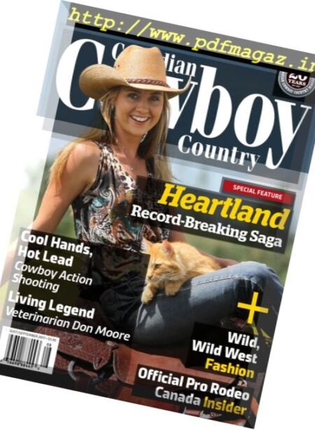 Canadian Cowboy Country – August – September 2017 Cover