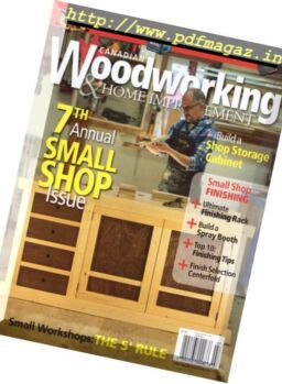 Canadian Woodworking – June-July 2017