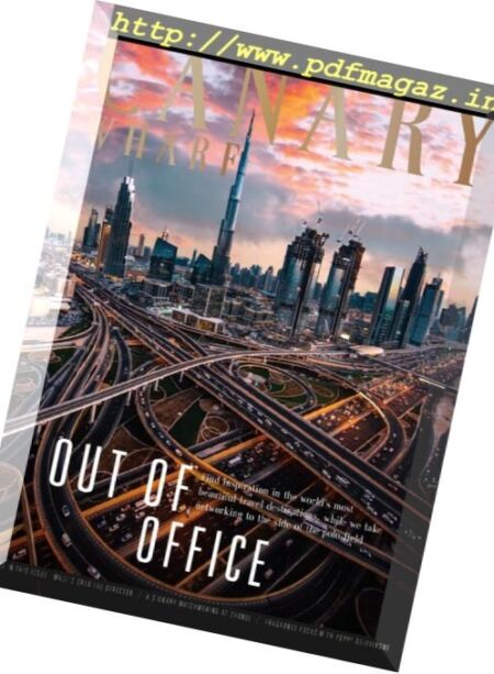 Canary Wharf – August 2017 Cover
