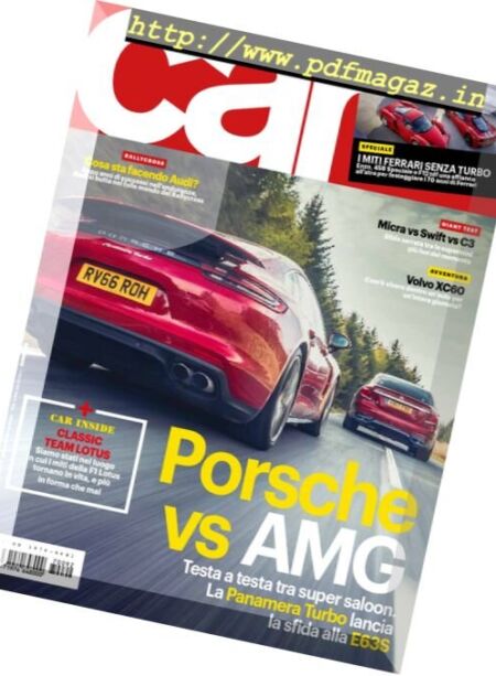 Car Italia – Agosto 2017 Cover