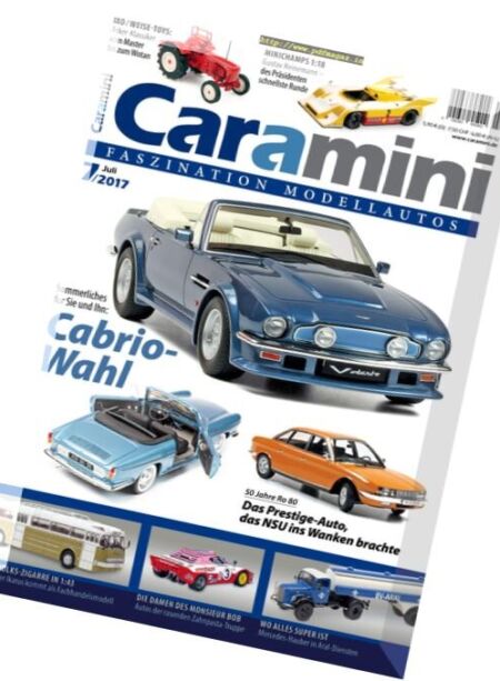 Caramini – Juli 2017 Cover
