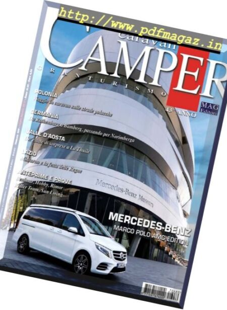 Caravan e Camper Granturismo – Luglio-Agosto 2017 Cover