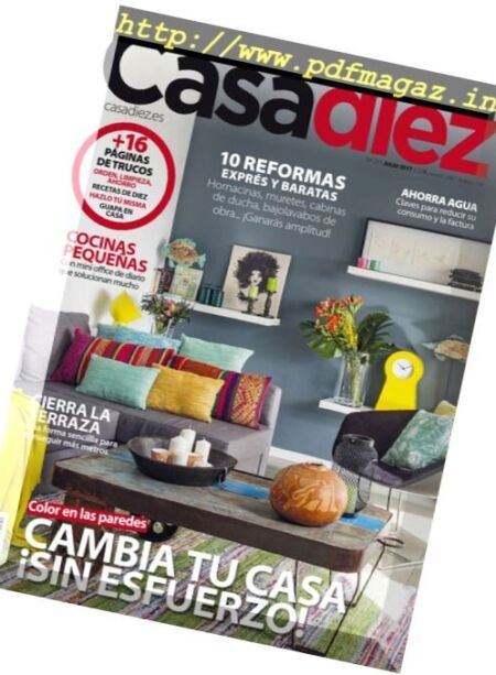 Casa Diez – Julio 2017 Cover