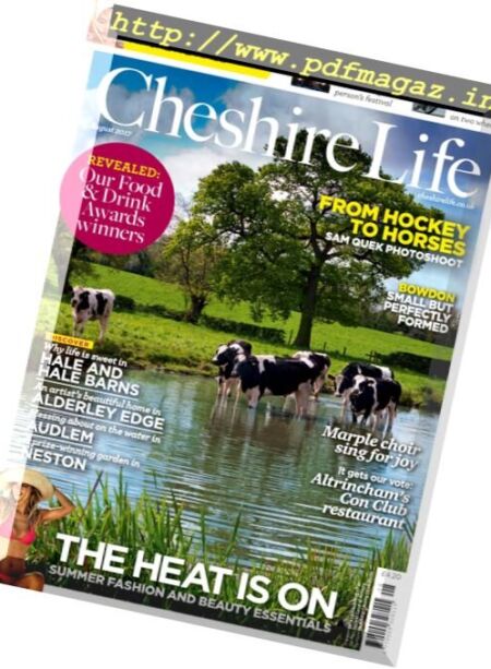 Cheshire Life – August 2017 Cover