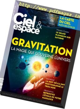 Ciel & Espace – Juillet-Aout 2017