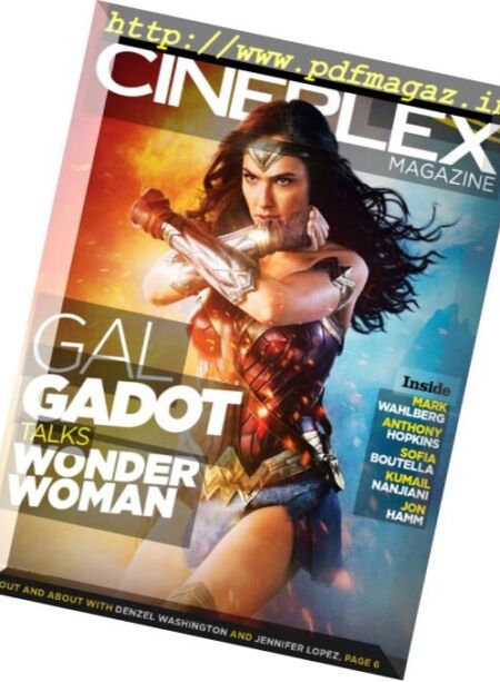 Cineplex Magazine – June 2017 Cover