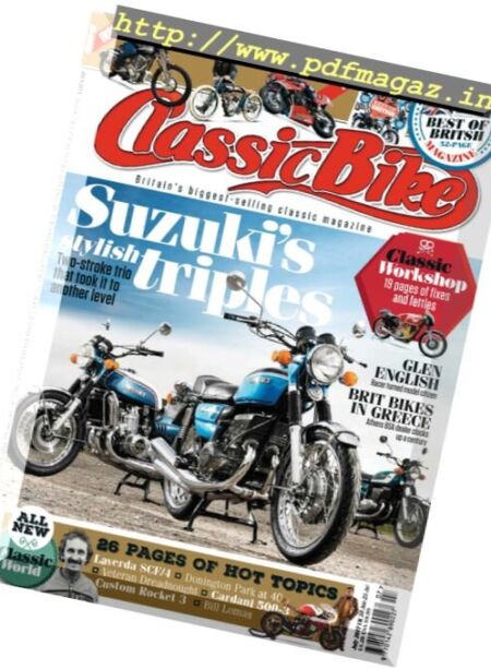 Classic Bike UK – July 2017 Cover