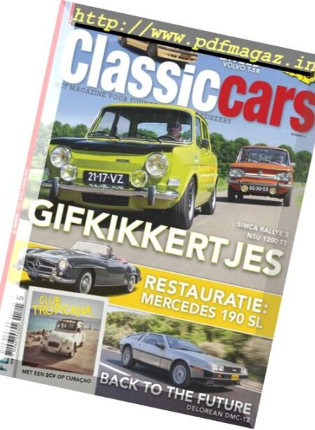 Classic Cars Netherlands – N 21, 2017 Cover
