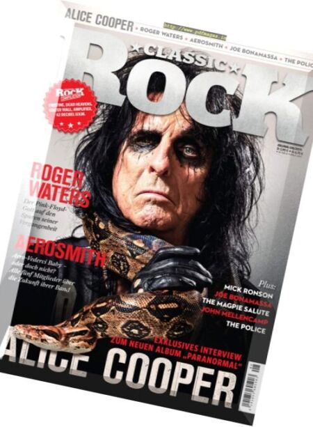 Classic Rock Germany – Juli-August 2017 Cover