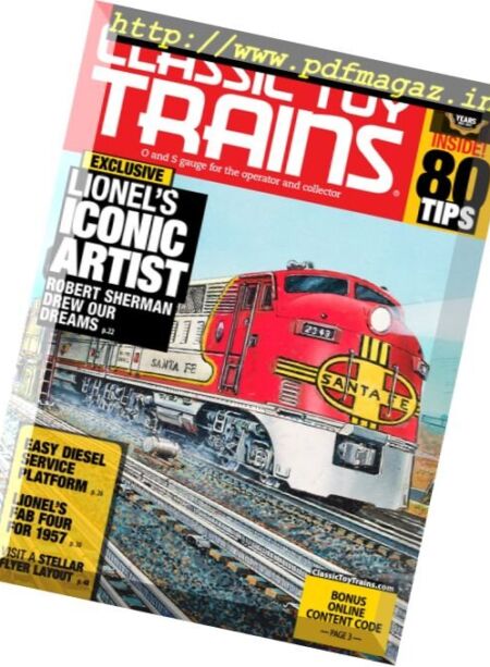 Classic Toy Trains – September 2017 Cover