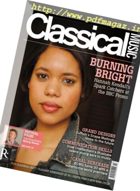 Classical Music – July 2017 Cover