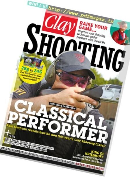 Clay Shooting – Summer 2017 Cover
