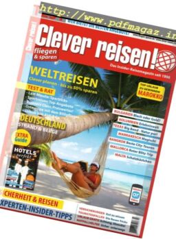 Clever Reisen – August-Oktober 2017