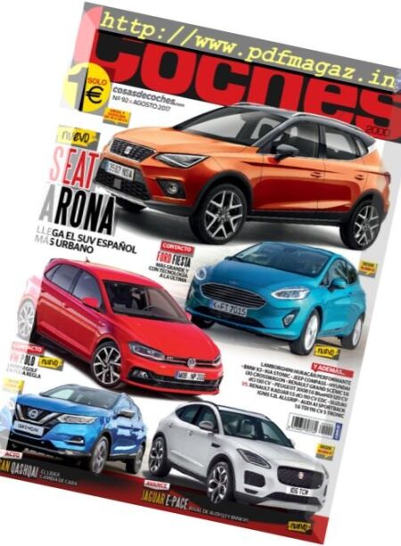 Coches – Agosto 2017 Cover