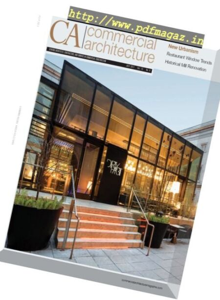 Commercial Architecture – July 2017 Cover