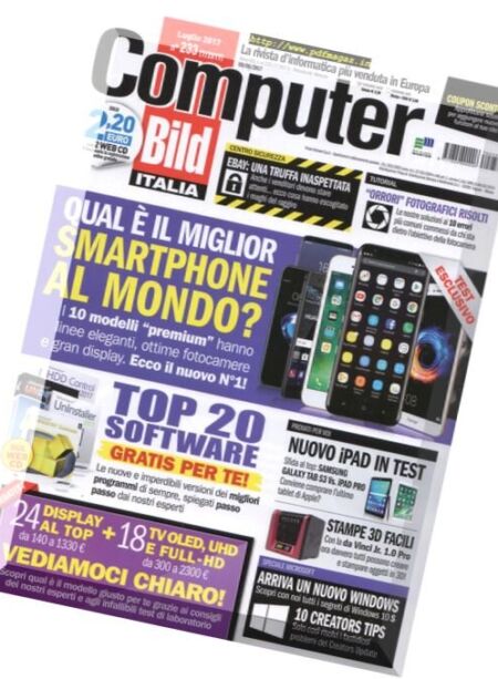 Computer Bild Italia – Luglio 2017 Cover