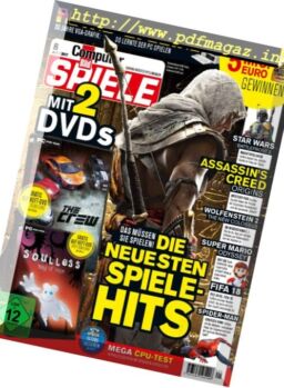 Computer Bild Spiele – August 2017