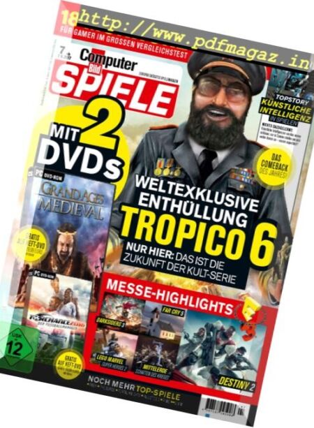 Computer Bild Spiele – Juli 2017 Cover