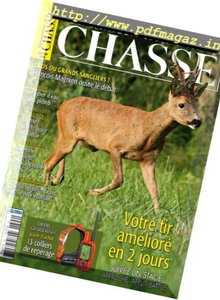 Connaissance de la Chasse – Aout 2017 Cover