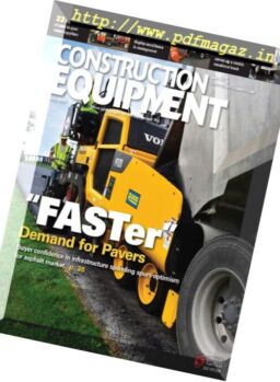Construction Equipment – July 2017
