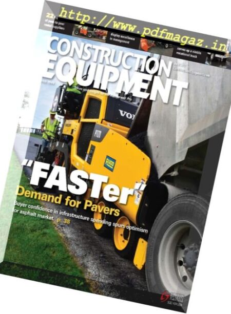 Construction Equipment – July 2017 Cover