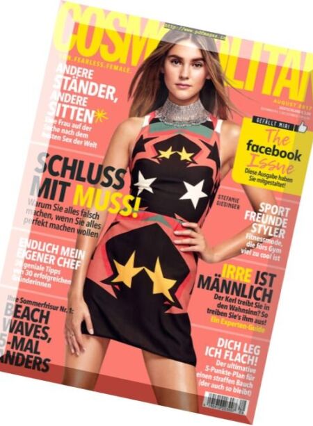 Cosmopolitan Germany – August 2017 Cover