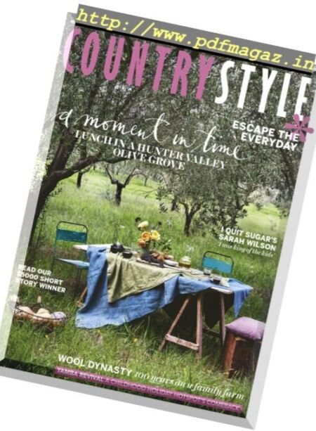 Country Style – August 2017 Cover