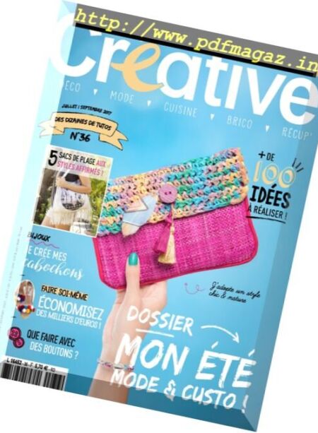 Craative France – Juillet-Septembre 2017 Cover