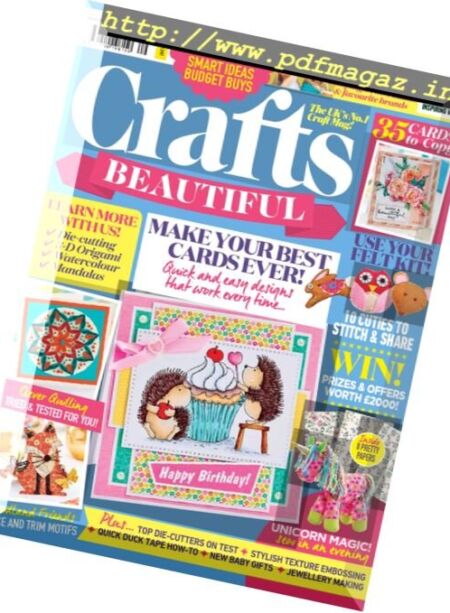 Crafts Beautiful – September 2017 Cover