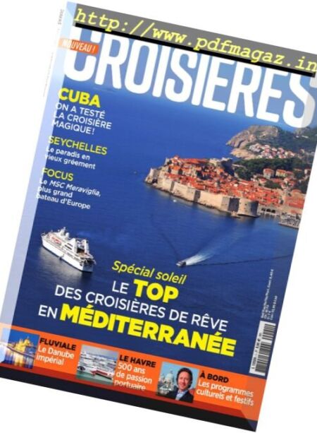 Croisieres Voyager Autrement – Juin-Aout 2017 Cover