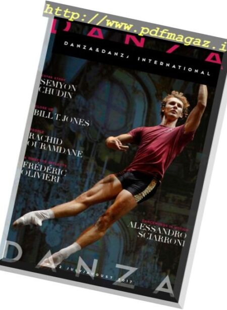 Danza & Danza International – July-August 2017 Cover