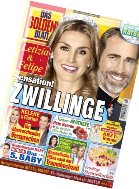Das Goldene Blatt – 10 Juli 2017 Cover