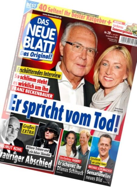 Das Neue Blatt – 5 Juli 2017 Cover