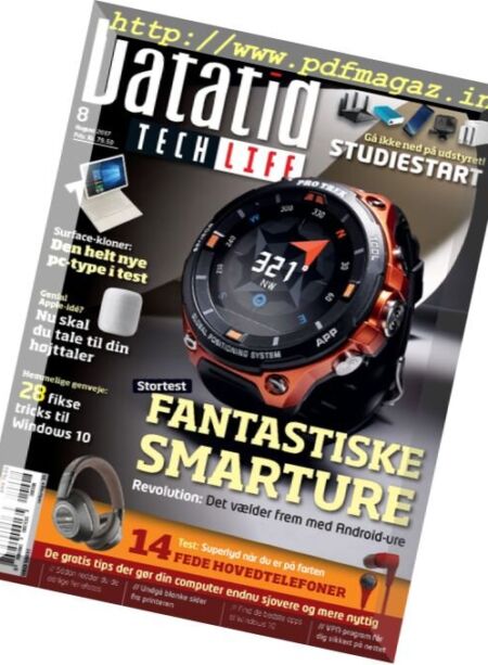 Datatid – August 2017 Cover