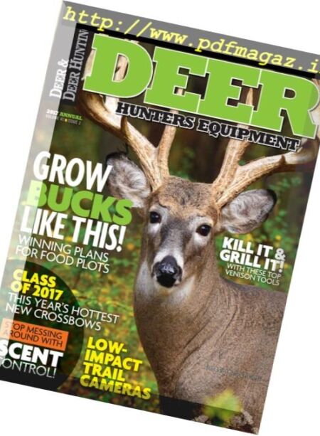 Deer & Deer Hunting – Equipment Annual 2017 Cover