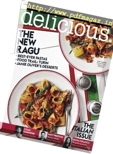 delicious Australia – August 2017 Cover