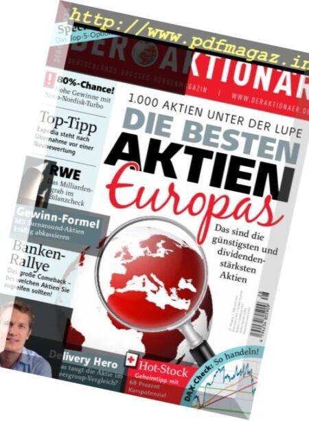 Der Aktionar – 7 Juli 2017 Cover