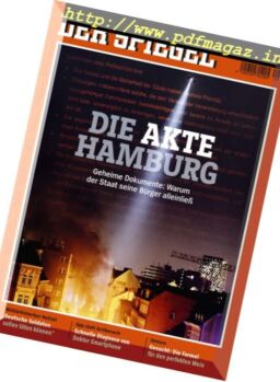Der Spiegel – 15 Juli 2017