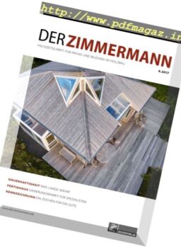 Der Zimmermann – Nr.6 2017
