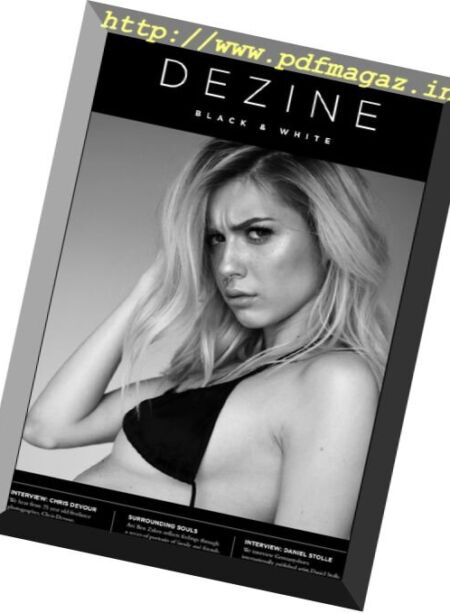 Dezine Magazine – Black & White 2017 Cover