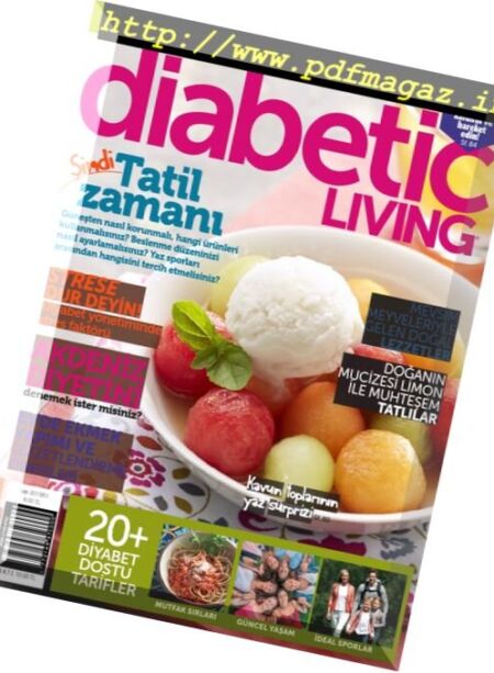 Diabetic Living Turkey – Ilkbahar-Yaz 2017 Cover