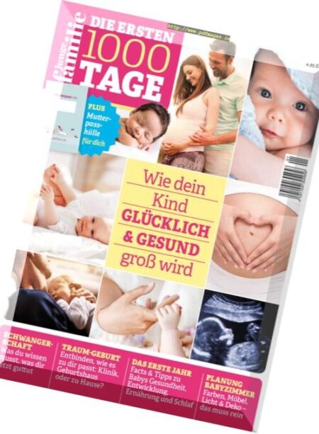 Die ersten 1000 Tage – Nr.1, 2017 Cover