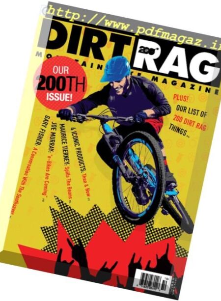 Dirt Rag Magazine – Issue 200 2017 Cover