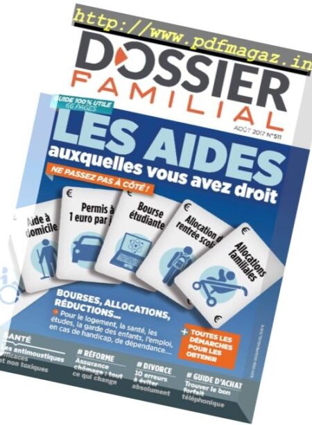 Dossier Familial – Aout 2017 Cover