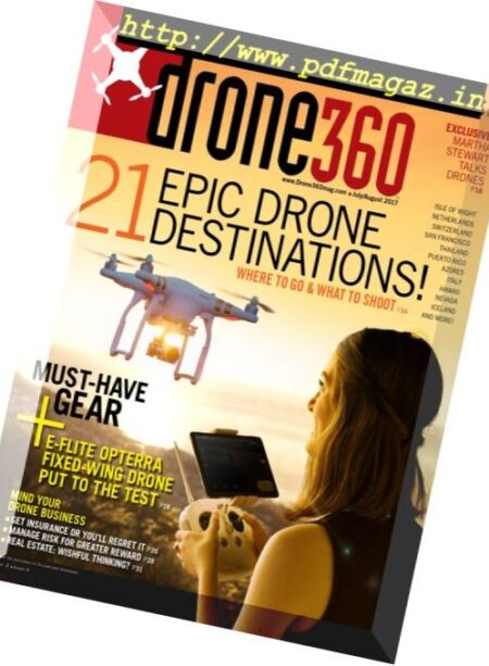 Drone 360 – August 2017 Cover