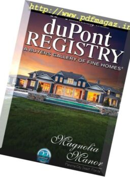 duPontREGISTRY Homes – August 2017